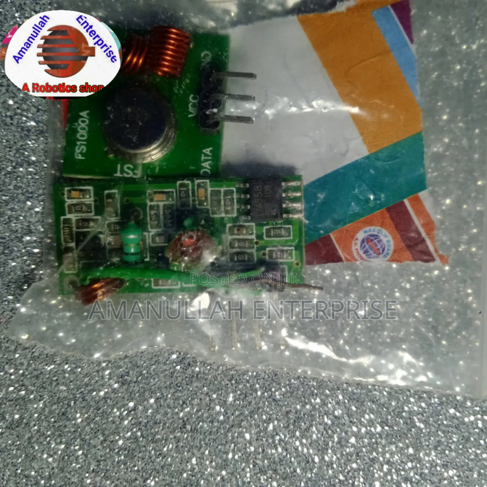 433mhz Rf Transmitter and Receiver Module Kit.