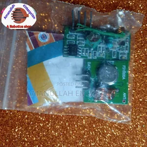 433mhz Rf Transmitter and Receiver Module Kit.