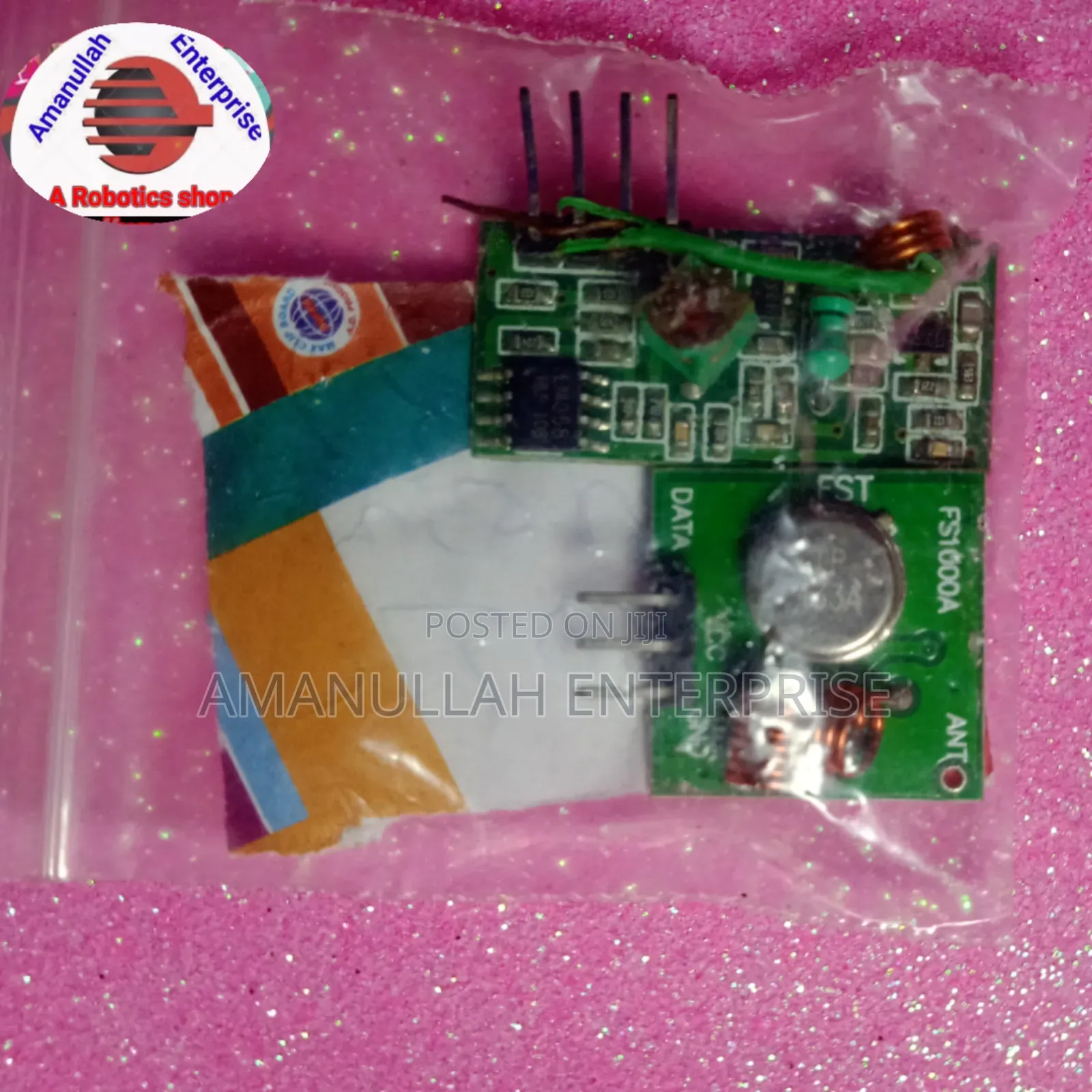433mhz Rf Transmitter and Receiver Module Kit.