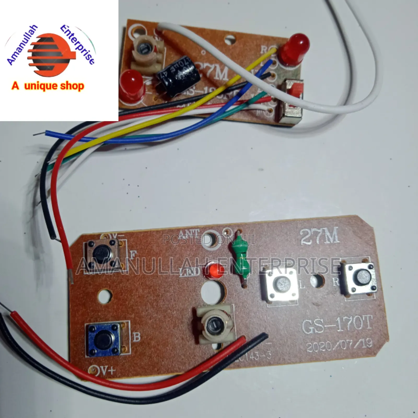 27mhz 4-channel Rc Remote Control Board,