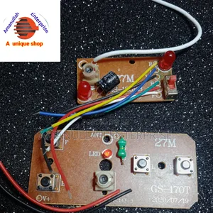 27mhz 4-channel Rc Remote Control Board,