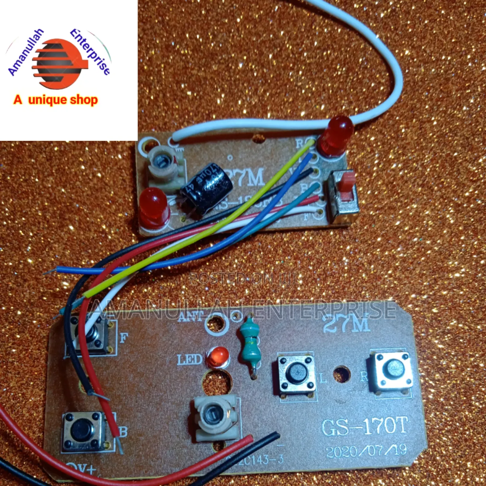 27mhz 4-channel Rc Remote Control Board,