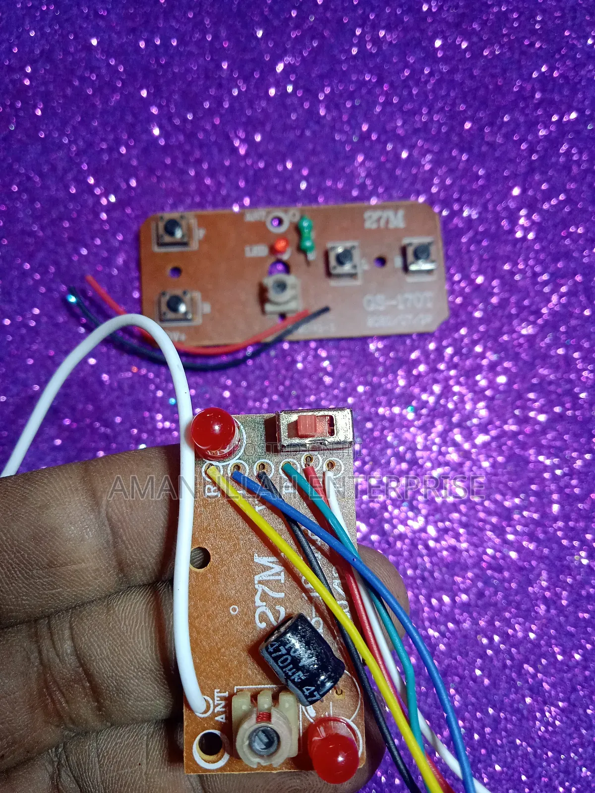 27mhz 4-channel Rc Remote Control Board,