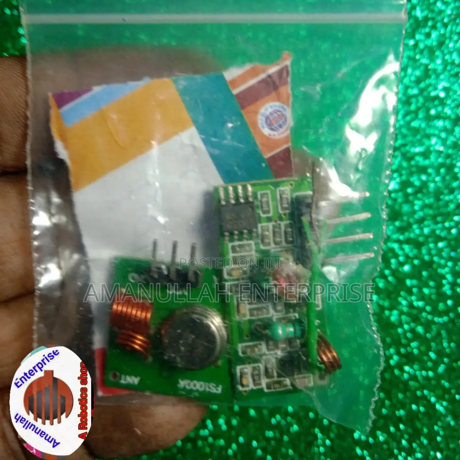 433mhz Rf Transmitter and Receiver Module Kit.