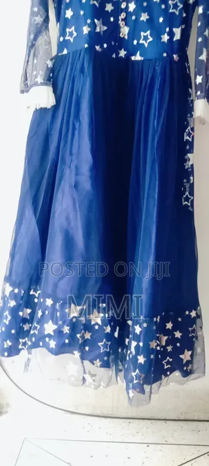 A Beautiful Fairy Blue Dress 