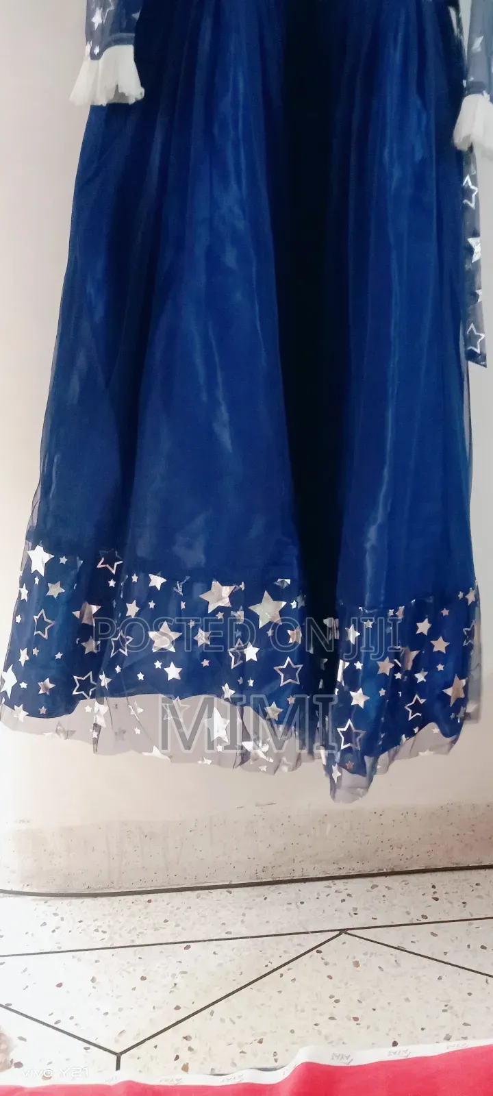 A Beautiful Fairy Blue Dress 