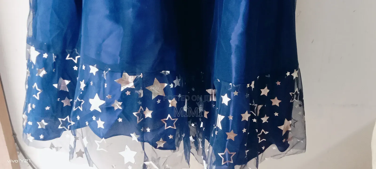 A Beautiful Fairy Blue Dress 