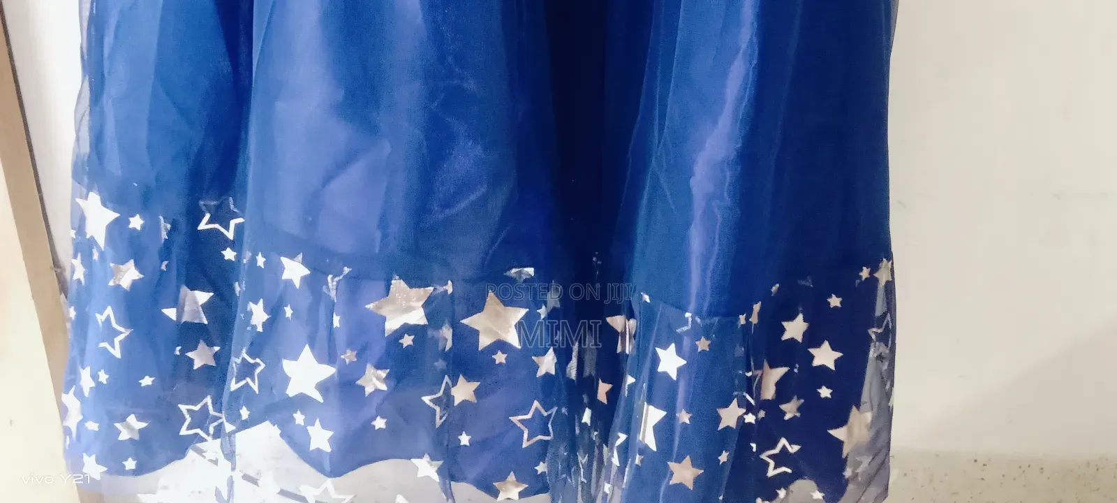 A Beautiful Fairy Blue Dress 