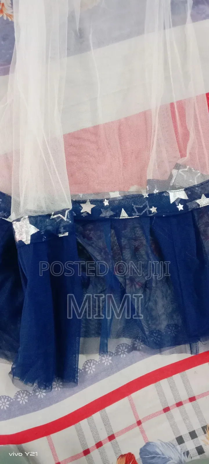 A Beautiful Fairy Blue Dress 