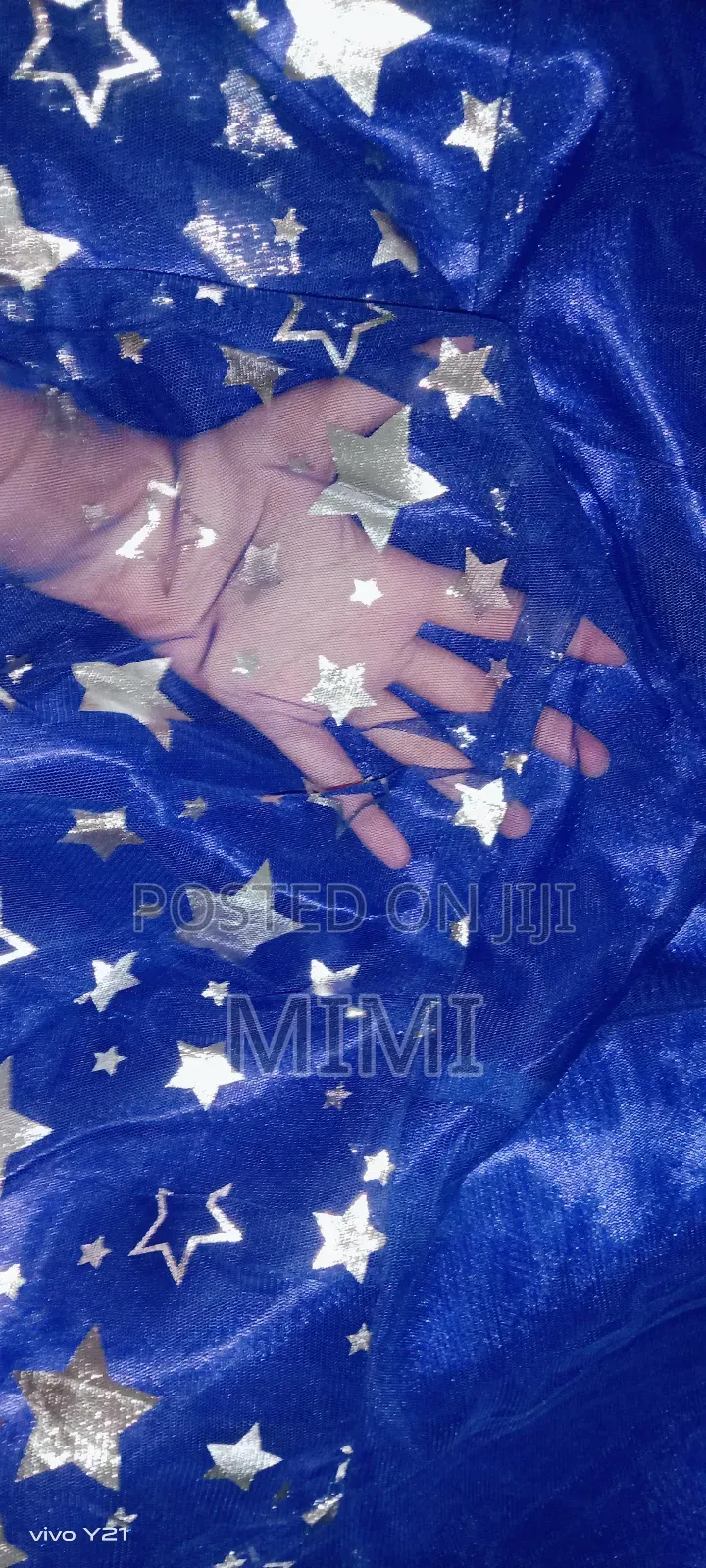 A Beautiful Fairy Blue Dress 