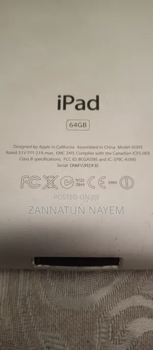 Apple iPad 2 CDMA 64 GB Silver