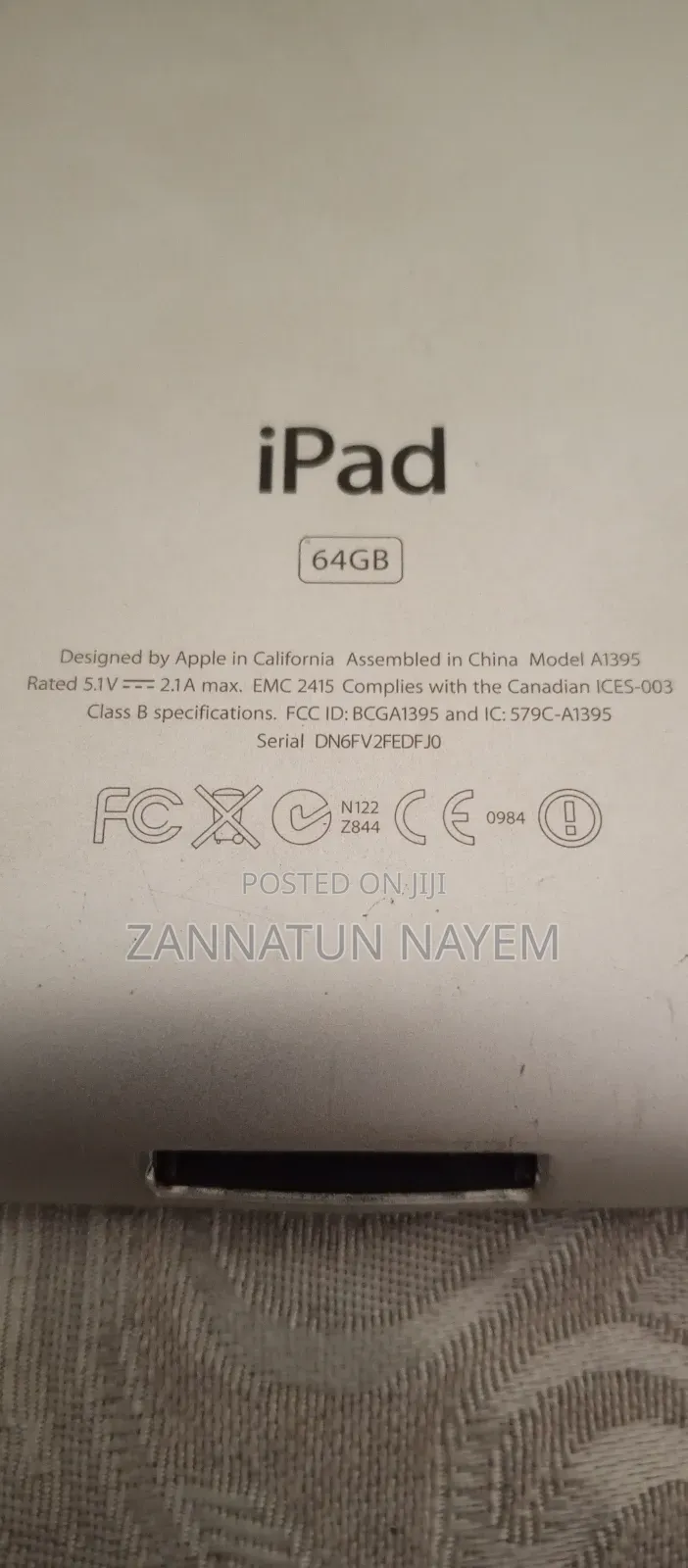 Apple iPad 2 CDMA 64 GB Silver