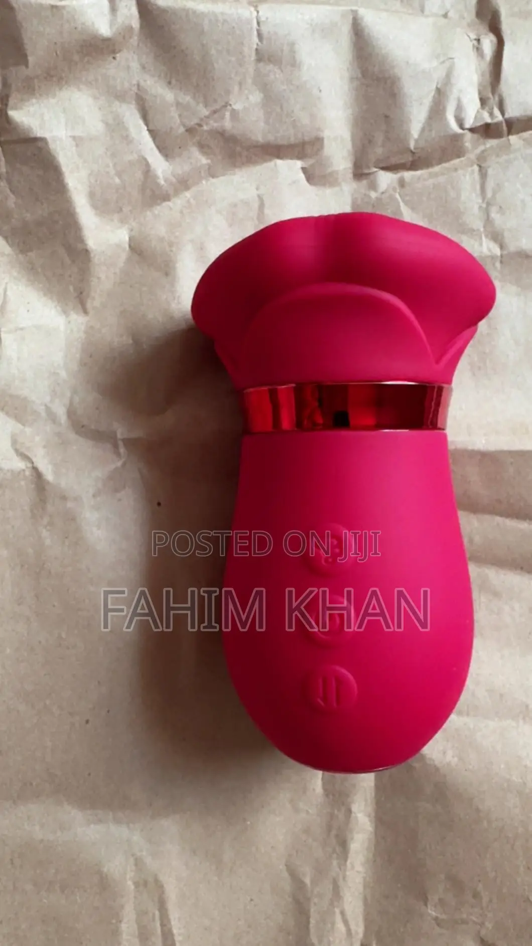 Vibrator Rose 10 Tongue Licking, 3 Auto 1 Manual Sucking