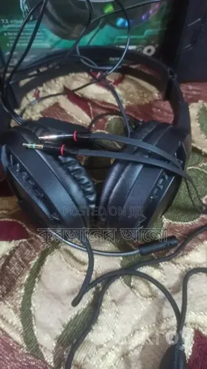 Photo - Geming Headphone +Pc Pc Speakee