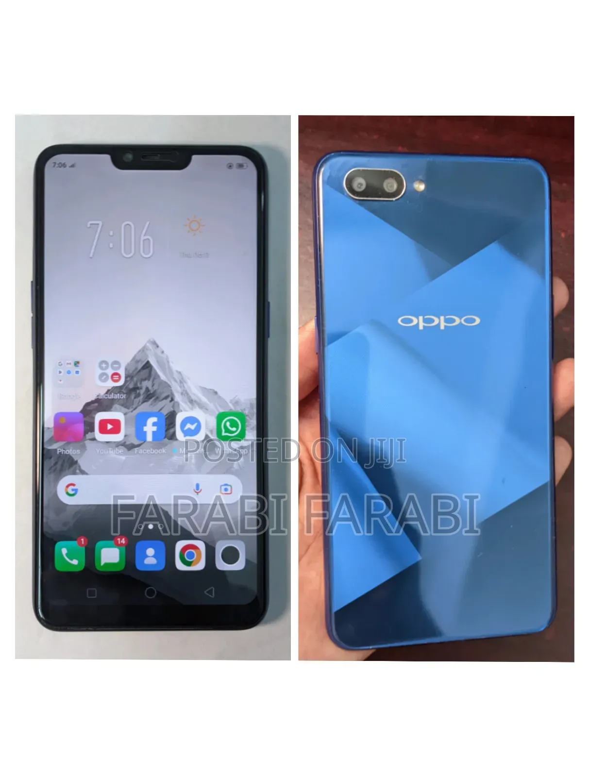Oppo A3s 256 GB Blue