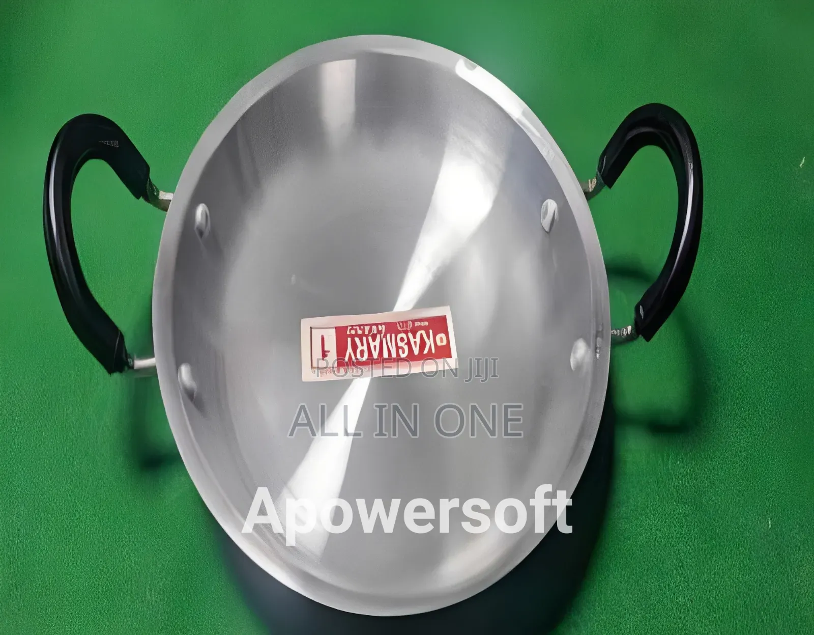 Kasmary Aluminium Steam Lite Aluminum Kadai