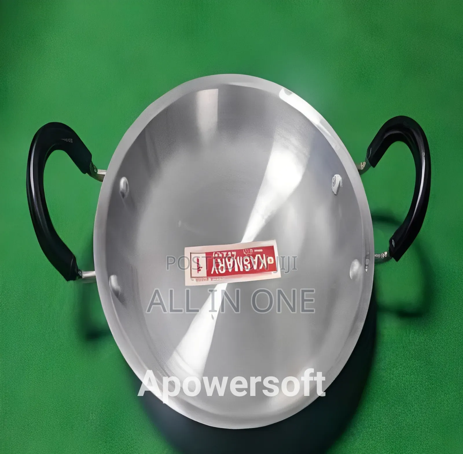 Kasmary Aluminium Steam Lite Aluminum Kadai