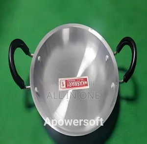 Kasmary Aluminium Steam Lite Aluminum Kadai