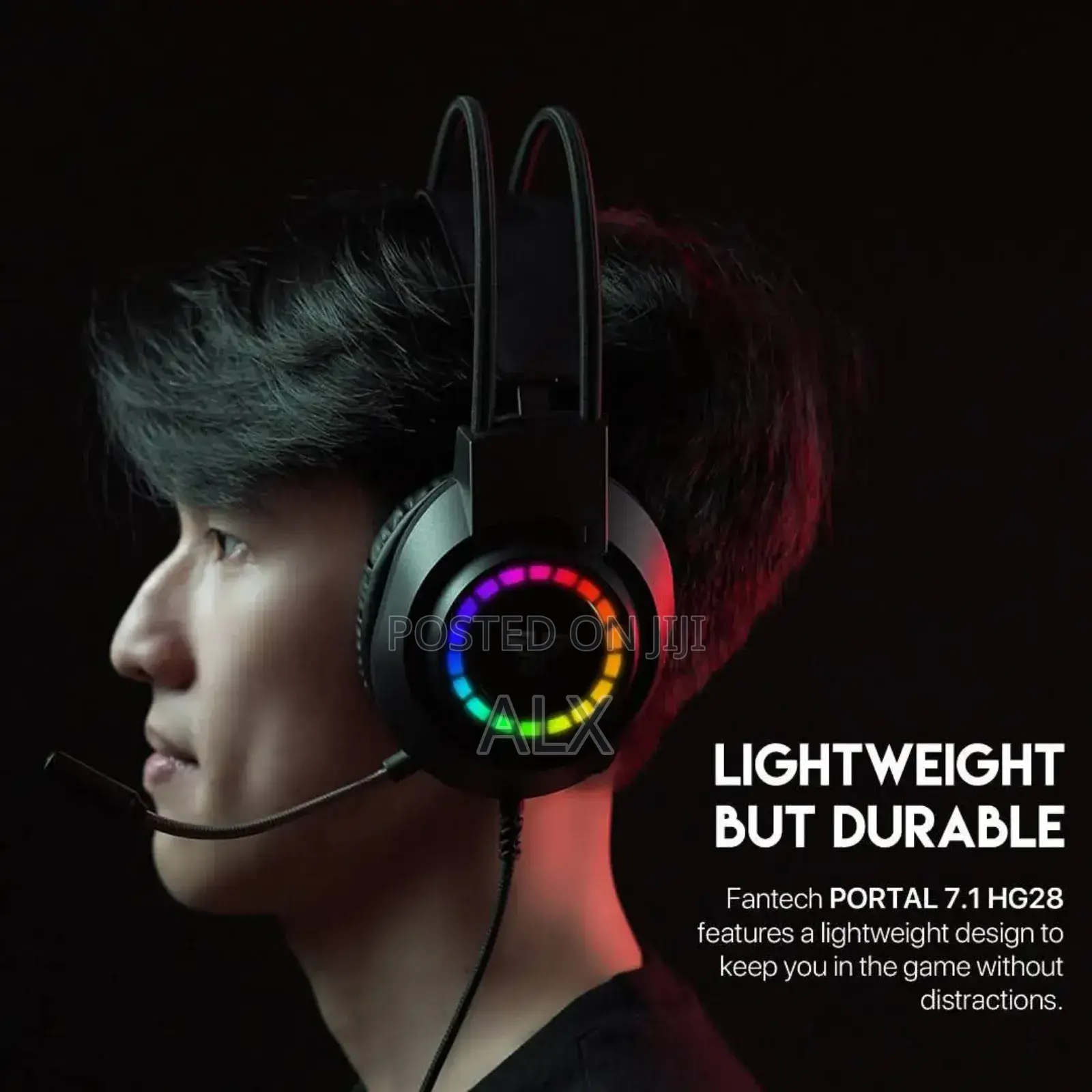Fantech Portal Hq55 - RGB Gaming Headphone