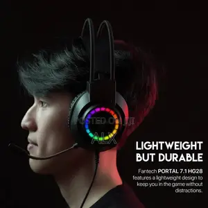 Fantech Portal Hq55 - RGB Gaming Headphone