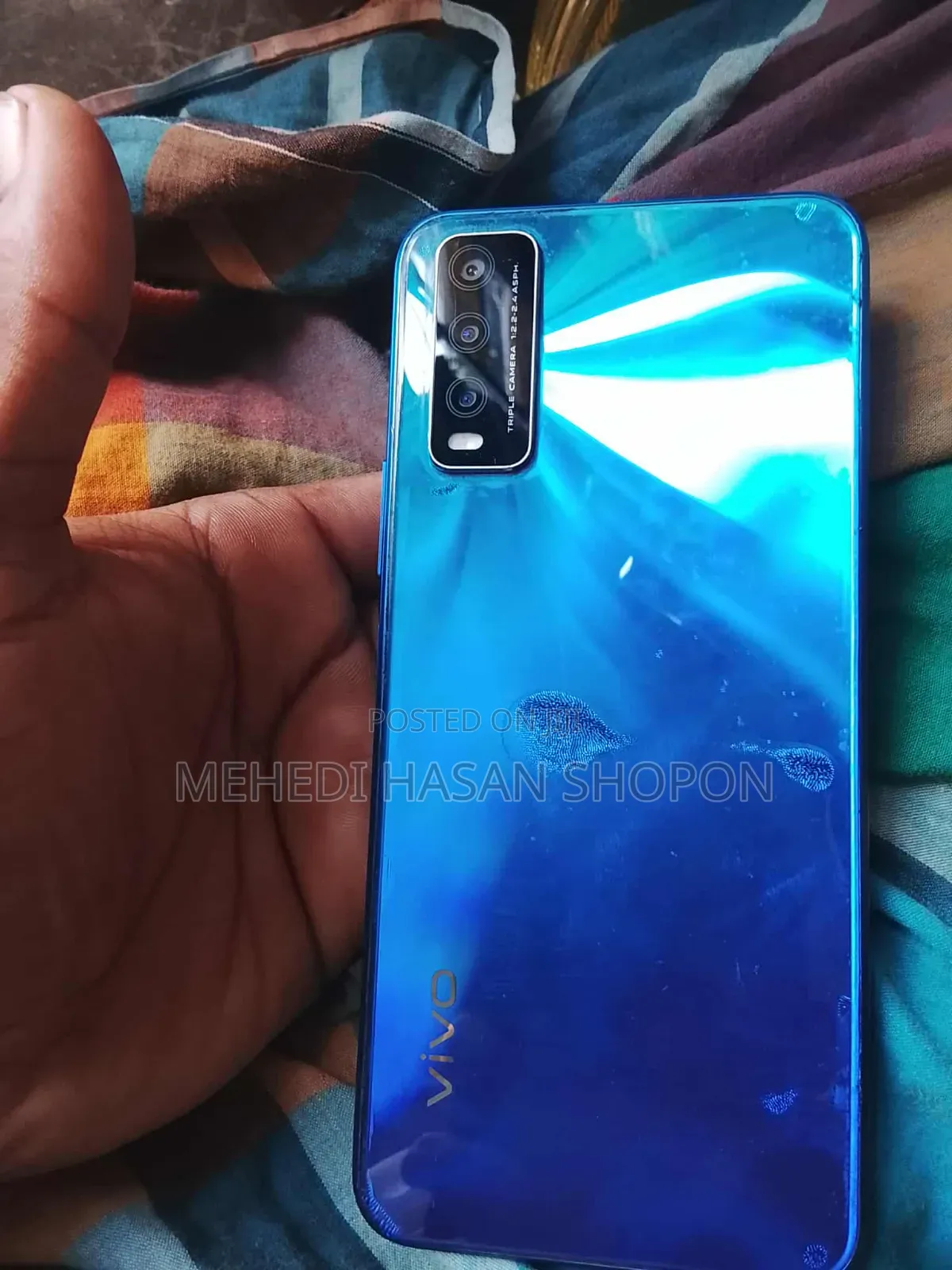 Vivo Y20 64 GB Blue