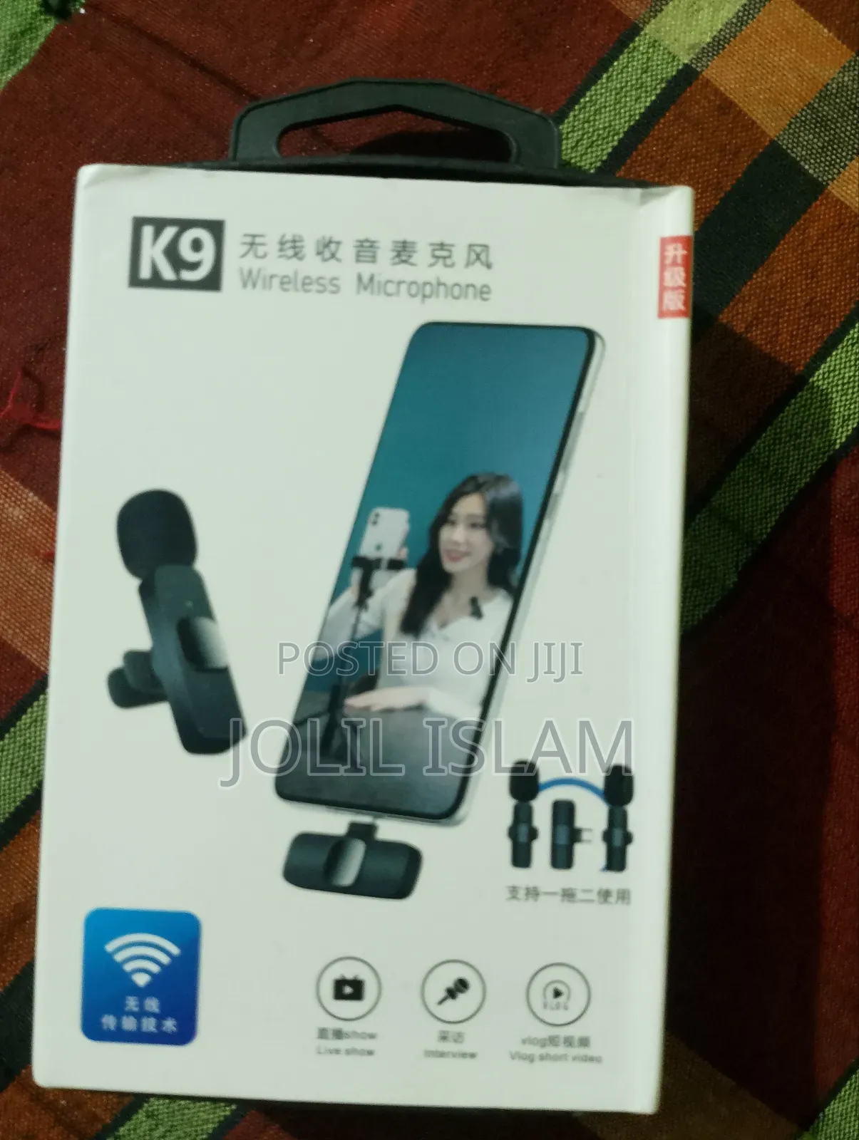 Microphone Wireless Dual