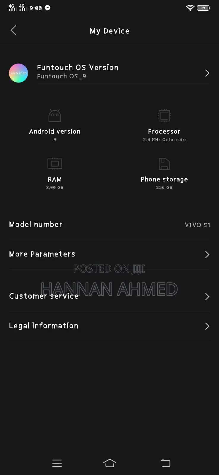 Vivo S1 Pro 256 GB