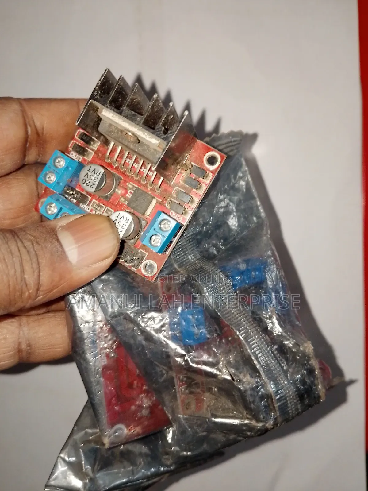 L298n H-Bridge Dual Dc Motor Driver Module,