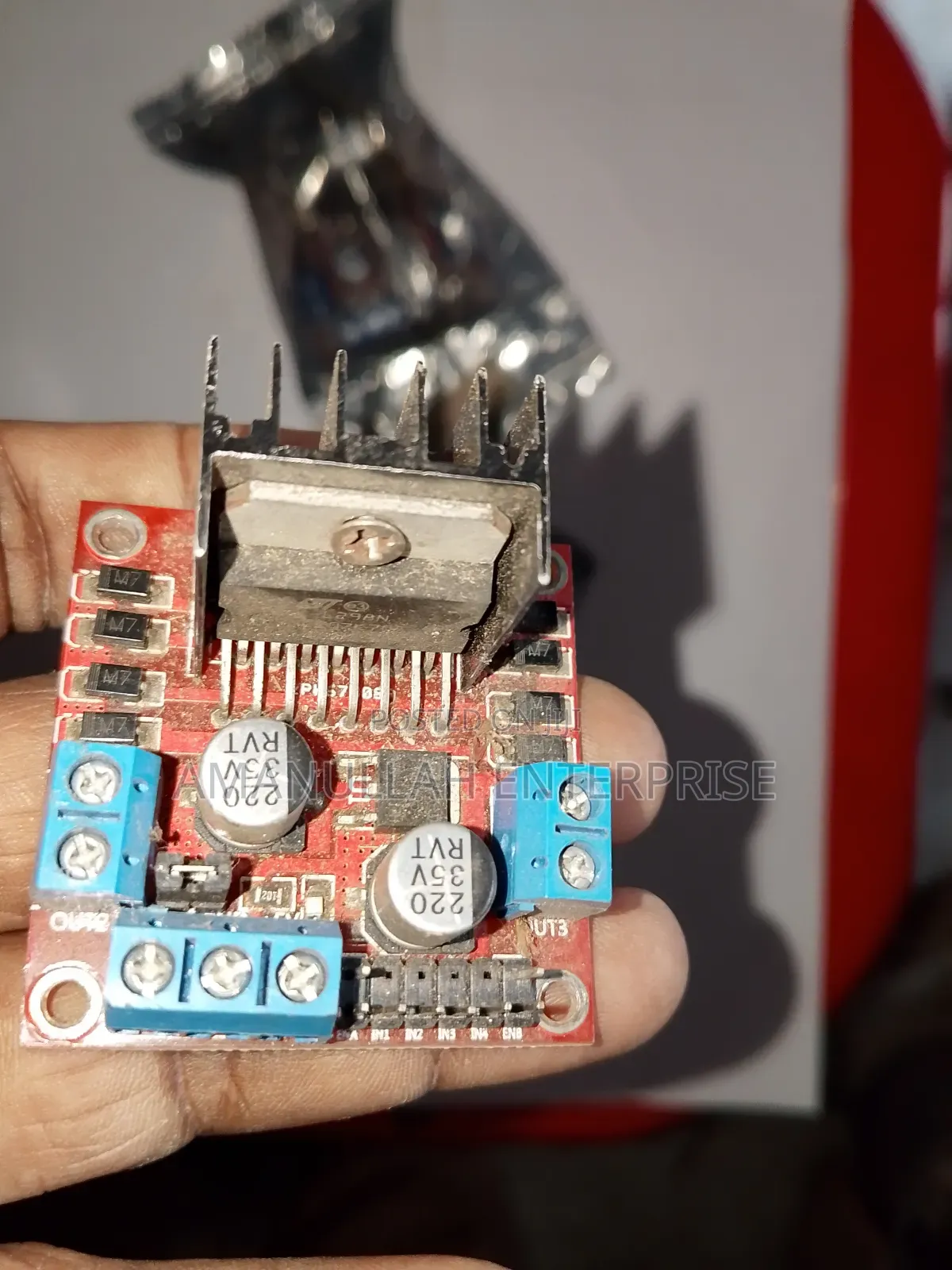 L298n H-Bridge Dual Dc Motor Driver Module,