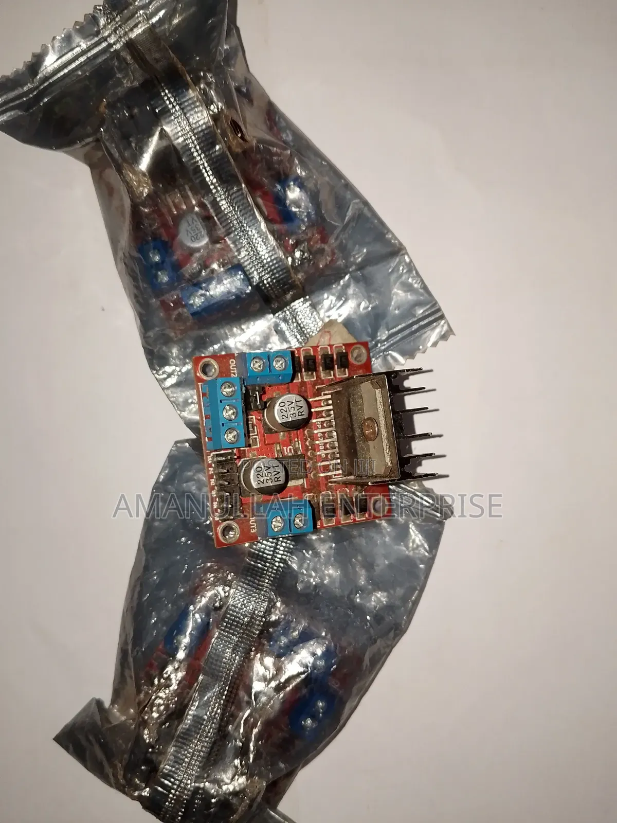 L298n H-Bridge Dual Dc Motor Driver Module,