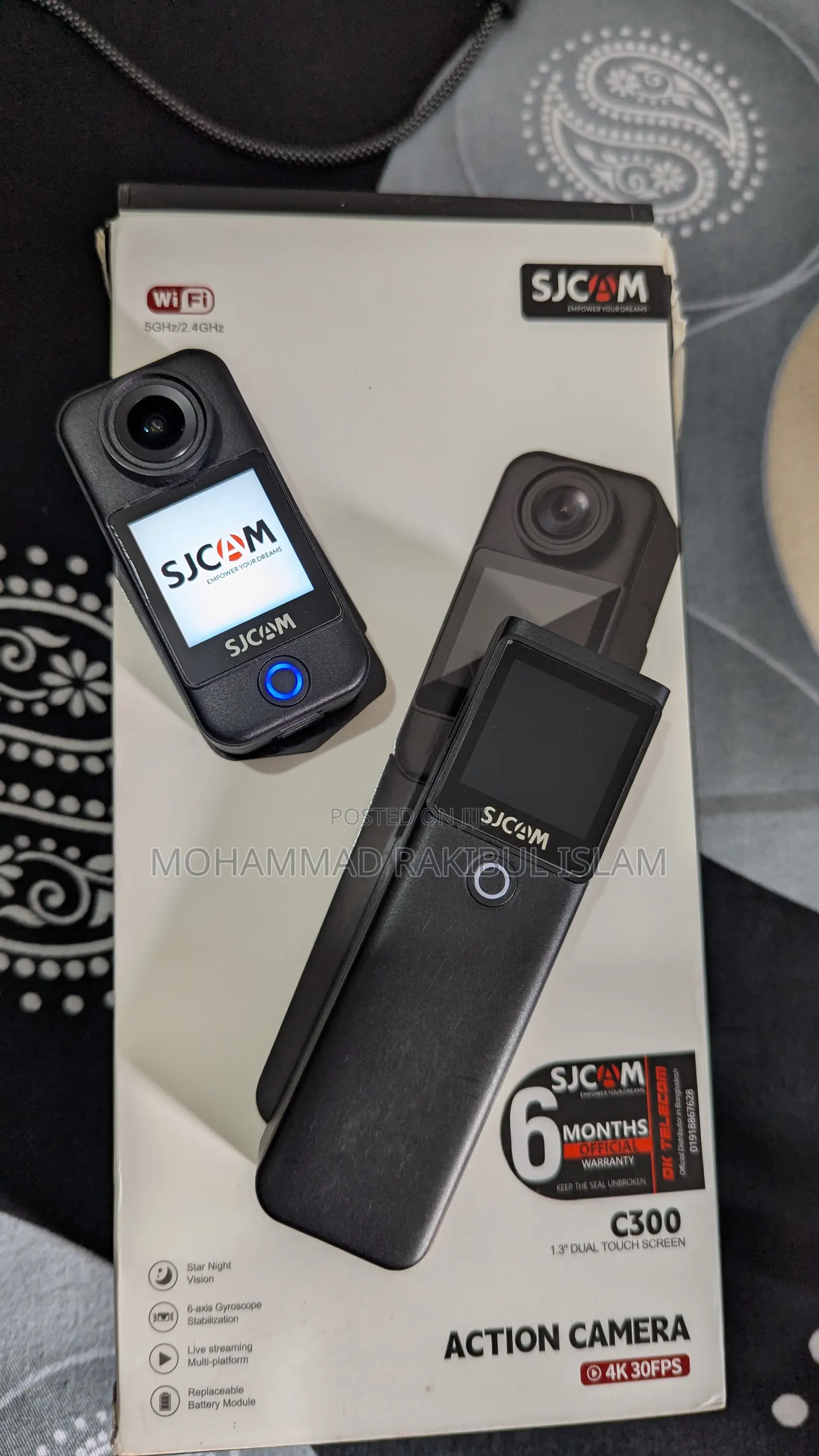 Sjcam C300 30m Waterproof Gyro Stabilization Action Camera