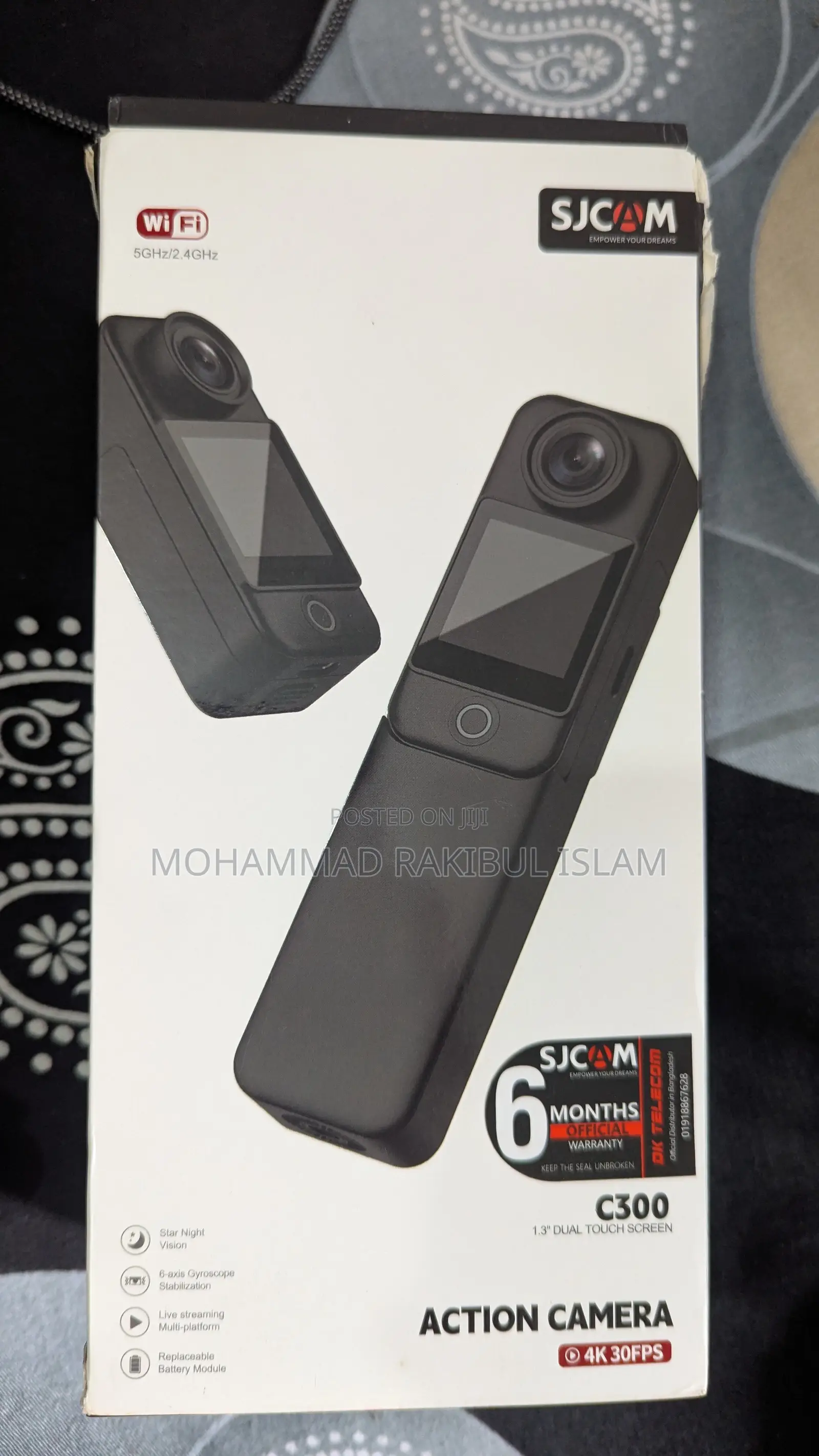 Sjcam C300 30m Waterproof Gyro Stabilization Action Camera