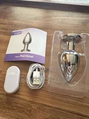 Lighting Anal Toys Vibrating Butt Plug With App Remote Control