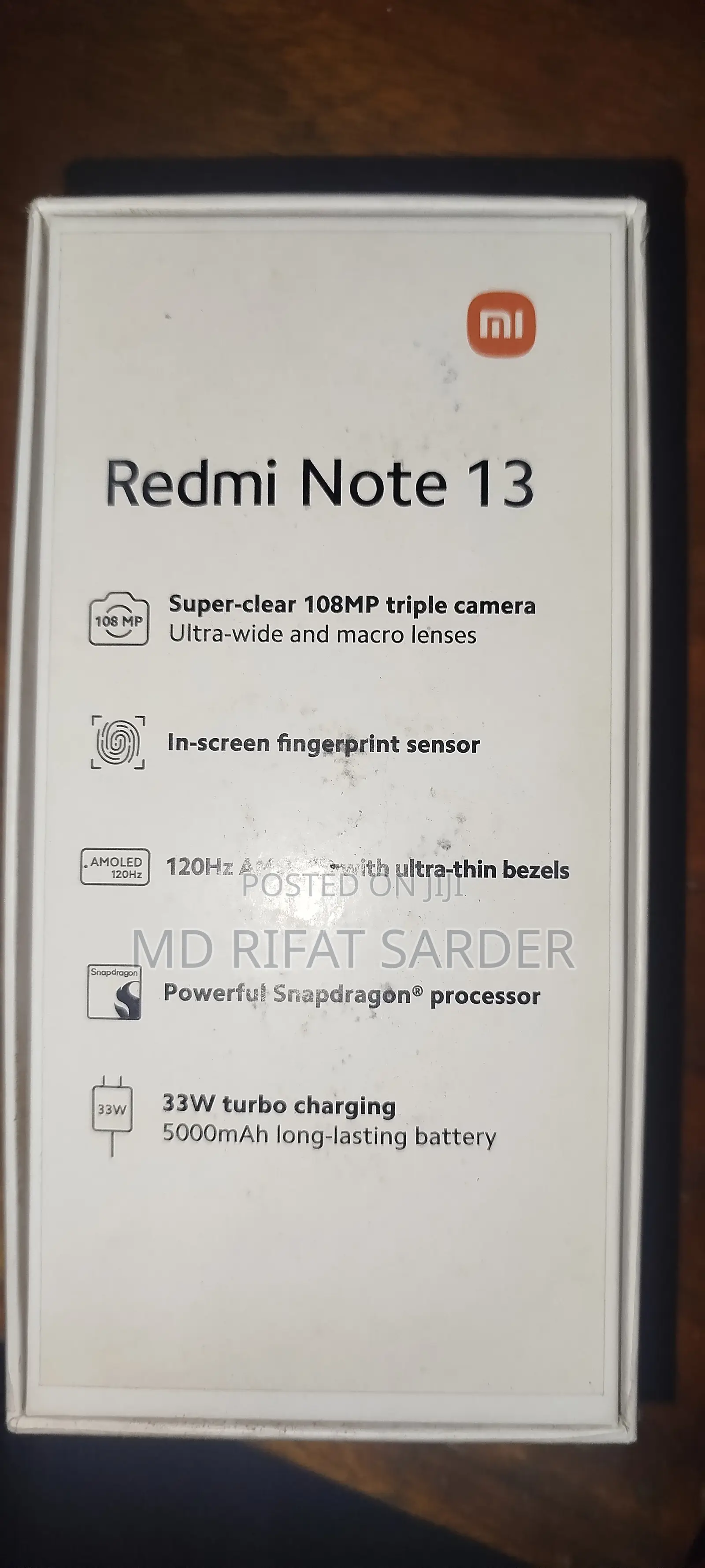 Xiaomi Redmi Note 13 256 GB Black