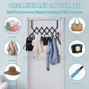 Portable Door Hanger – 5 Layer Hook