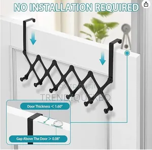 Portable Door Hanger – 6 Layer Hook