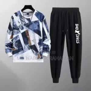 Sublimation Printed T-Shirt and Trouser Combo