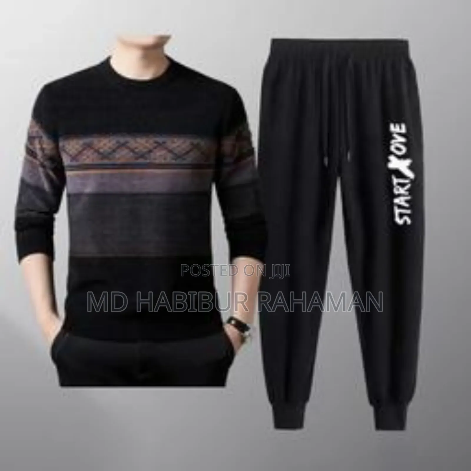 Sublimation Printed T-Shirt and Trouser Combo