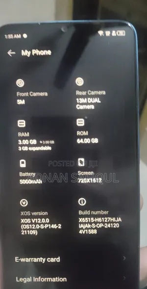 Photo - New Infinix Smart 7 64 GB Blue