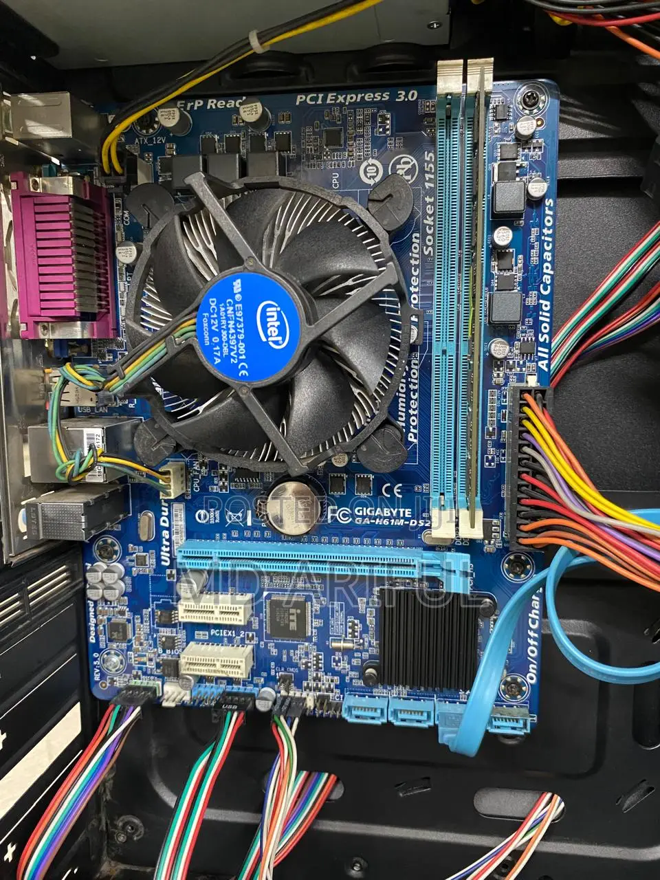 Desktop Pc Intel Core I5 ( 2nd Gen)_ram 8gb_ssd 128gb_gigabyte-H*61