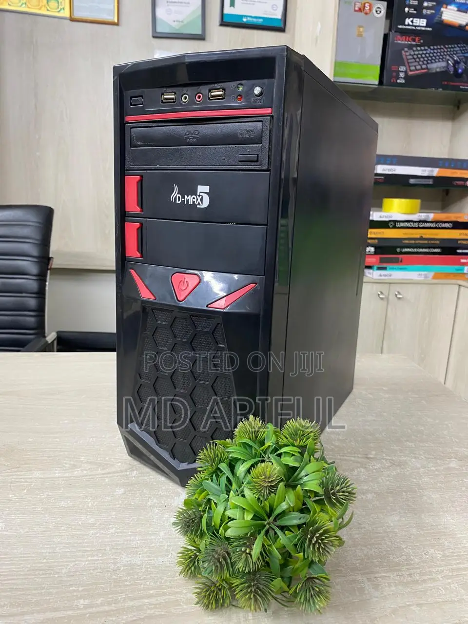 Desktop Pc Intel Core I3 ( 3rd Gen)_ram 4gb_ssd 120gb_asus-H*61