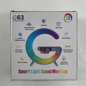 Photo - G63 Smart Light Sound Machine With Alarm Clock