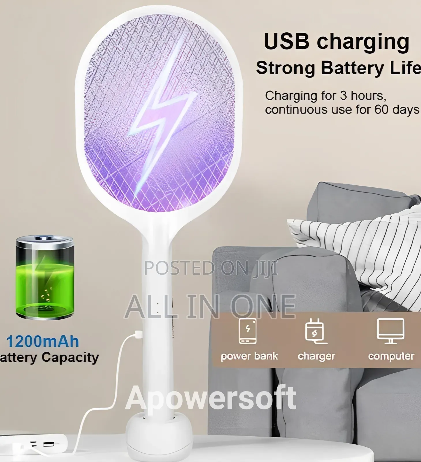 Sunmoon Mosquito Killer Bat