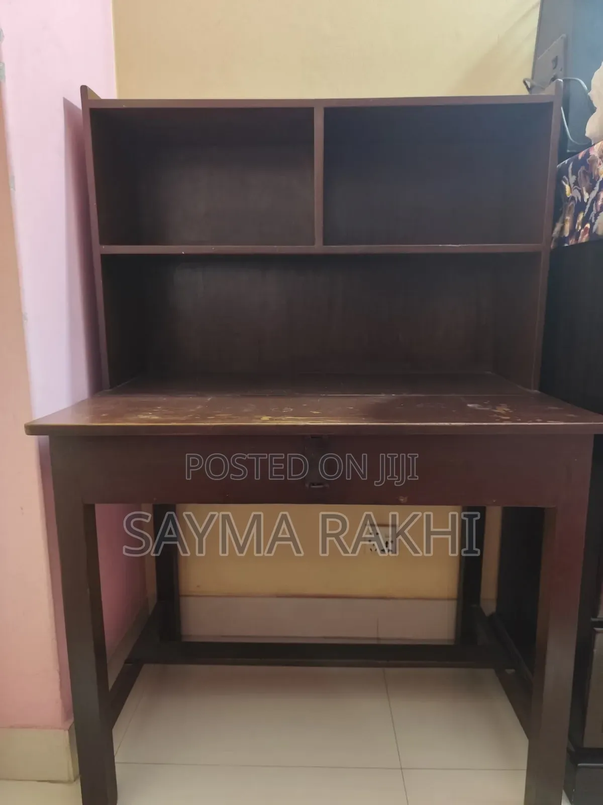 Shegun Wood Study Table