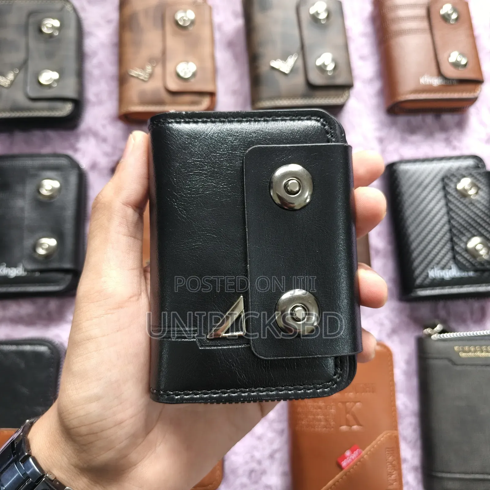 Multi-Function Pu Leather Wallet for Men – Card Holder, Coin Purse