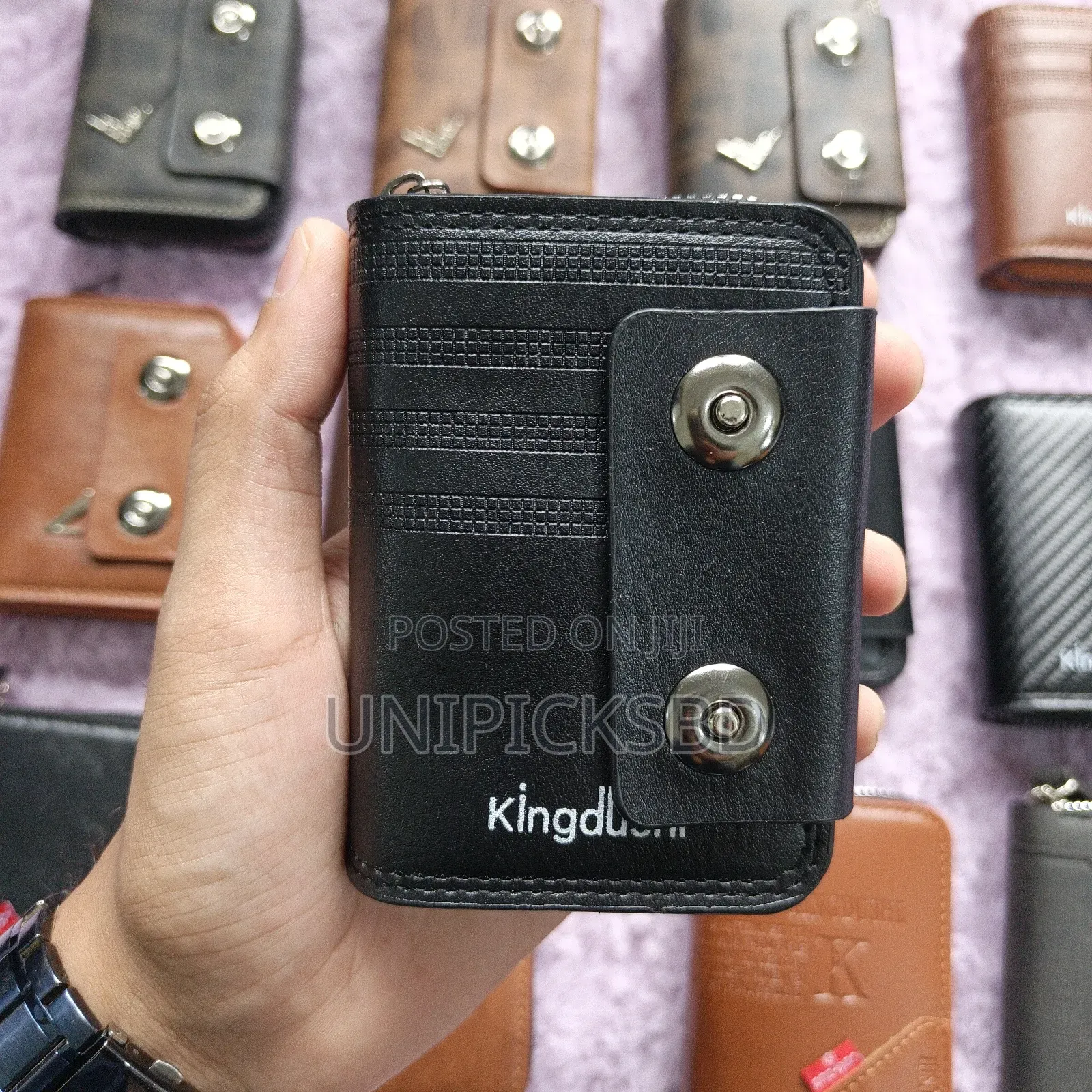 Multi-Function Pu Leather Wallet for Men – Card Holder, Coin Purse