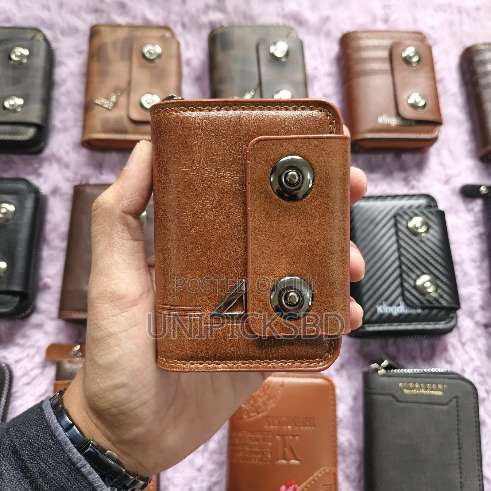 Multi-Function Pu Leather Wallet for Men – Card Holder, Coin Purse