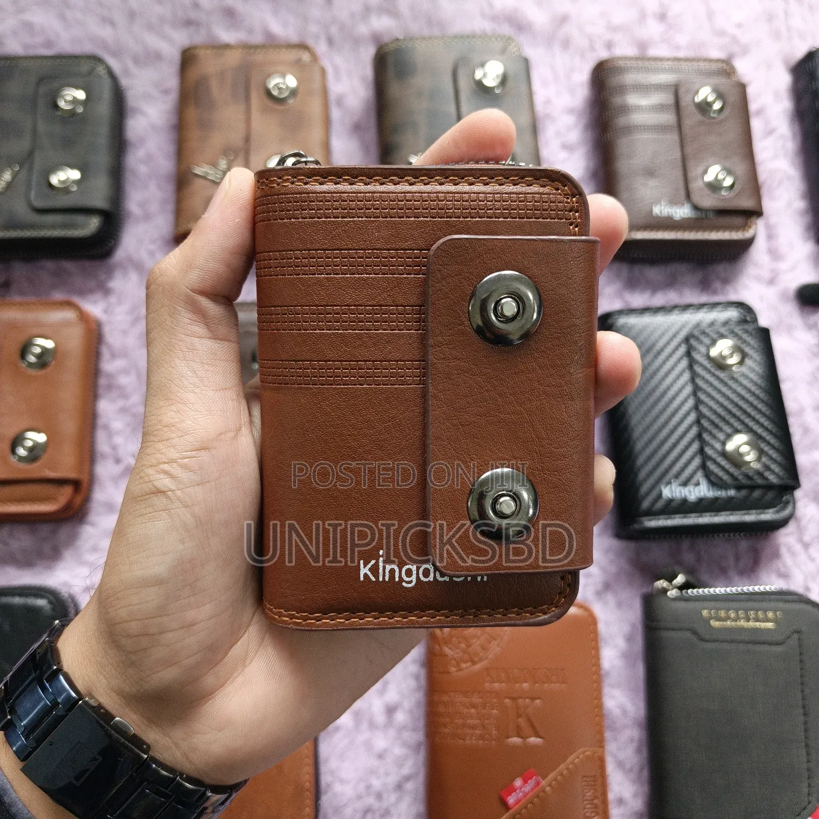 Multi-Function Pu Leather Wallet for Men – Card Holder, Coin Purse