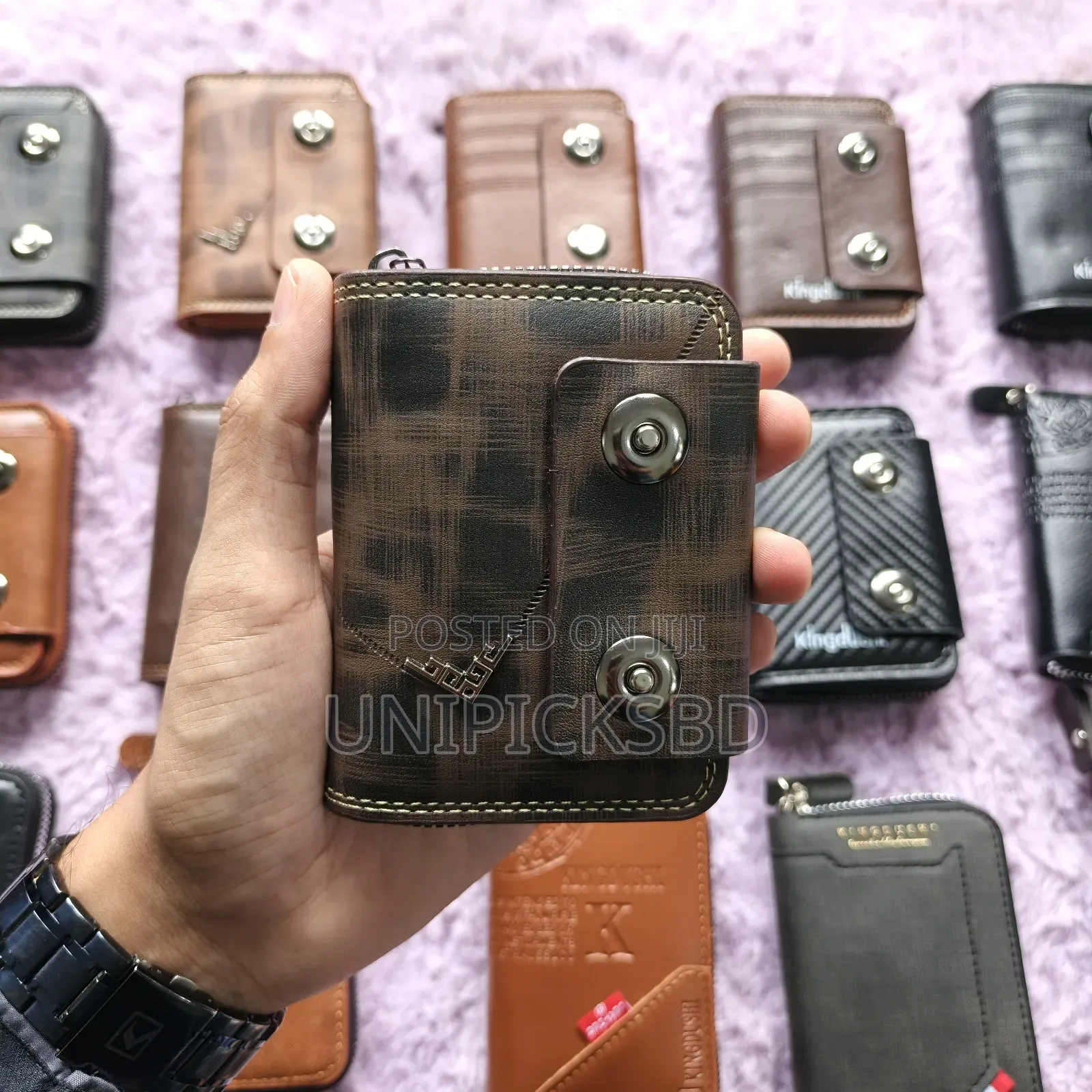 Multi-Function Pu Leather Wallet for Men – Card Holder, Coin Purse