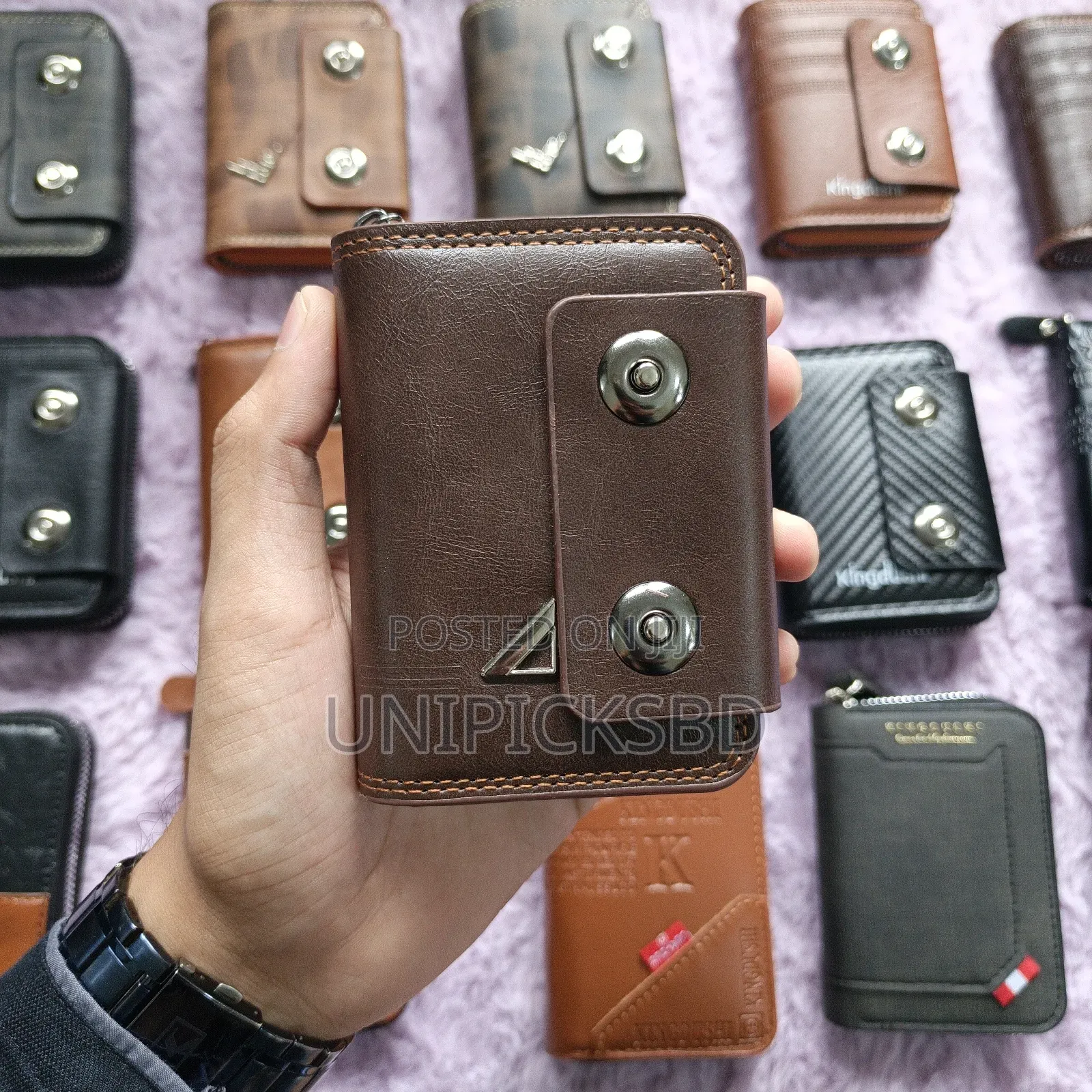 Multi-Function Pu Leather Wallet for Men – Card Holder, Coin Purse